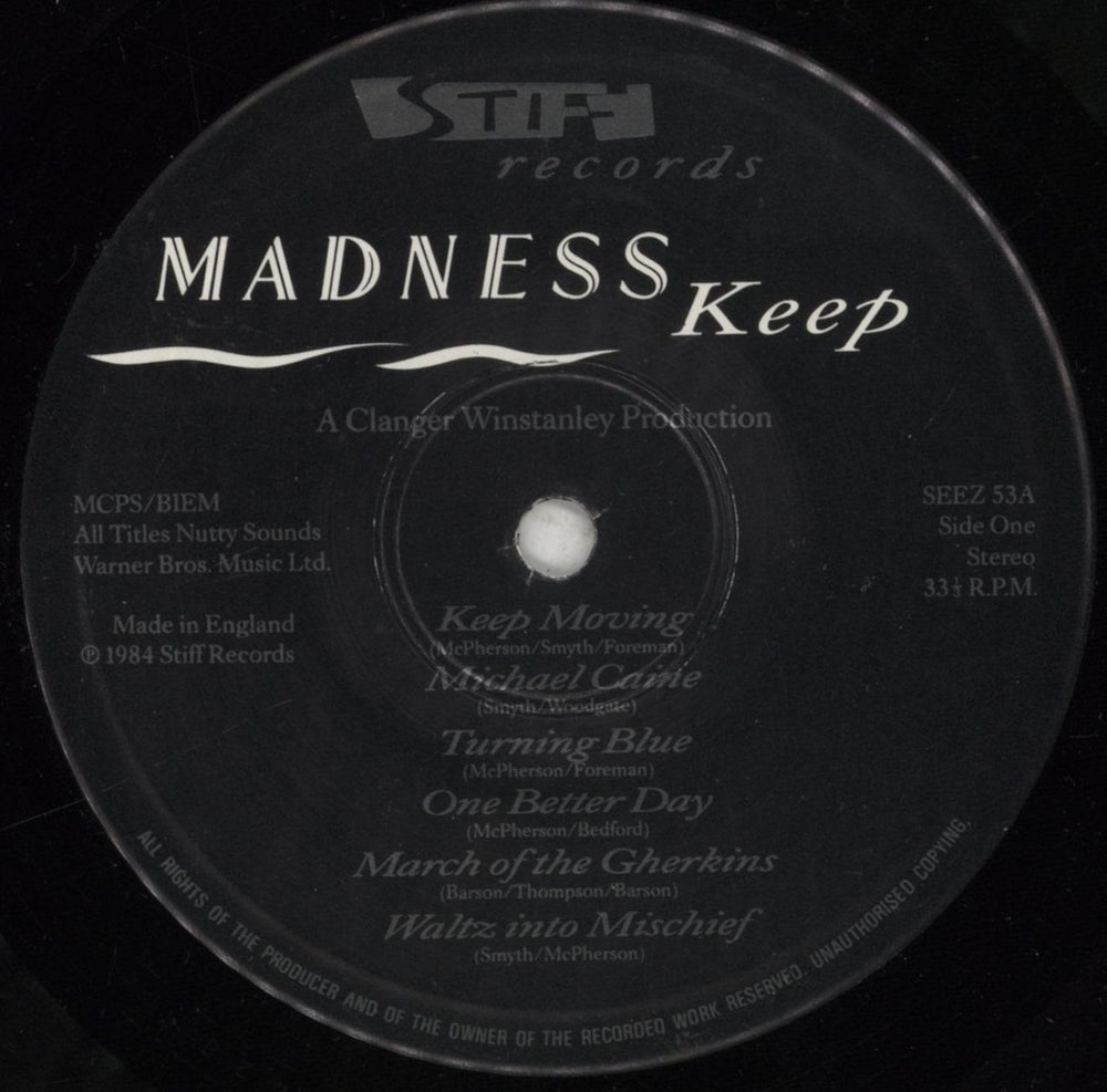 Madness Keep Moving UK vinyl LP album (LP record) MDNLPKE316883