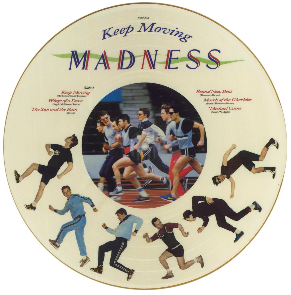 Madness Keep Moving UK picture disc LP (vinyl picture disc album) PSEEZ53