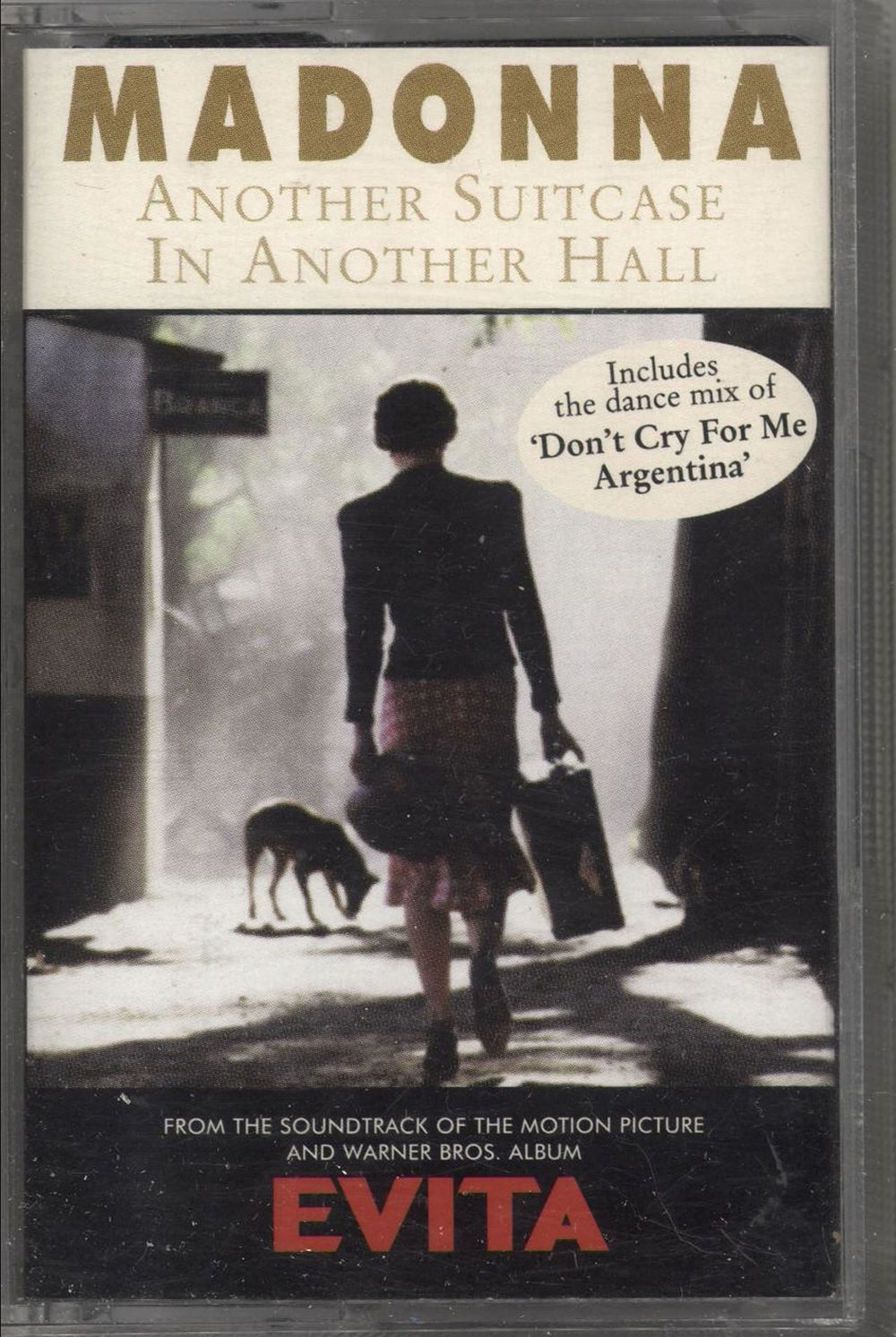 Madonna Another Suitcase In Another Hall UK cassette single W0388C