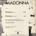 Madonna Borderline - VG US Promo 12" vinyl single (12 inch record / Maxi-single) PRO-A-2120