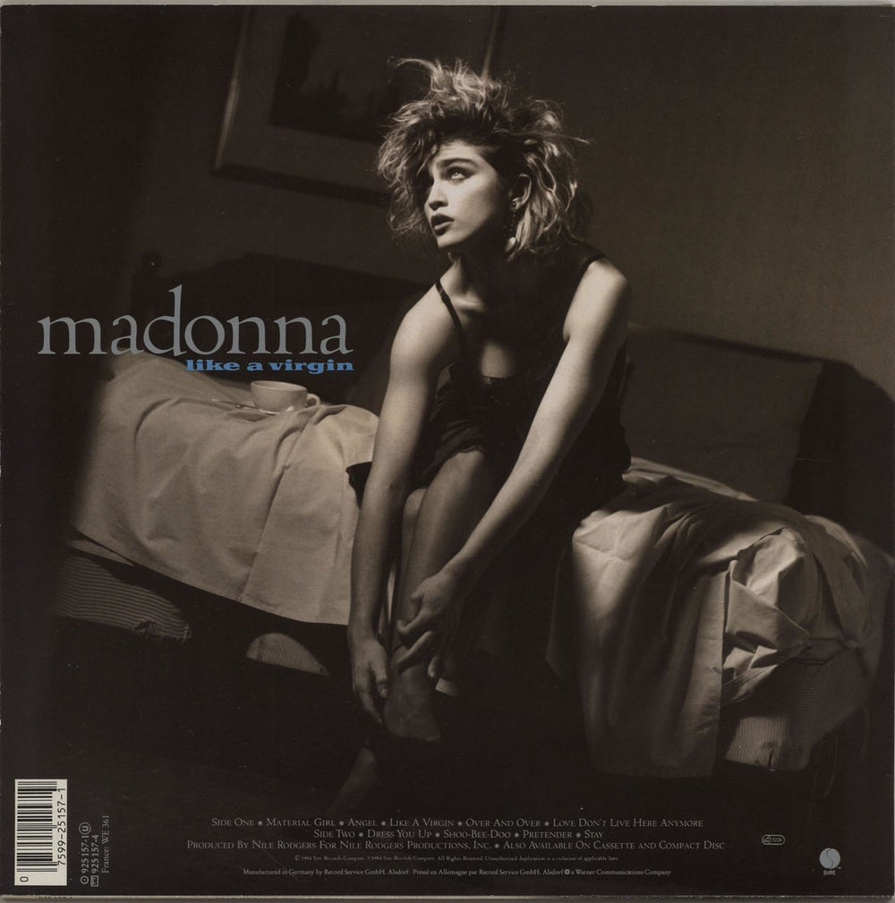 Madonna Like A Virgin - EX German vinyl LP album (LP record)