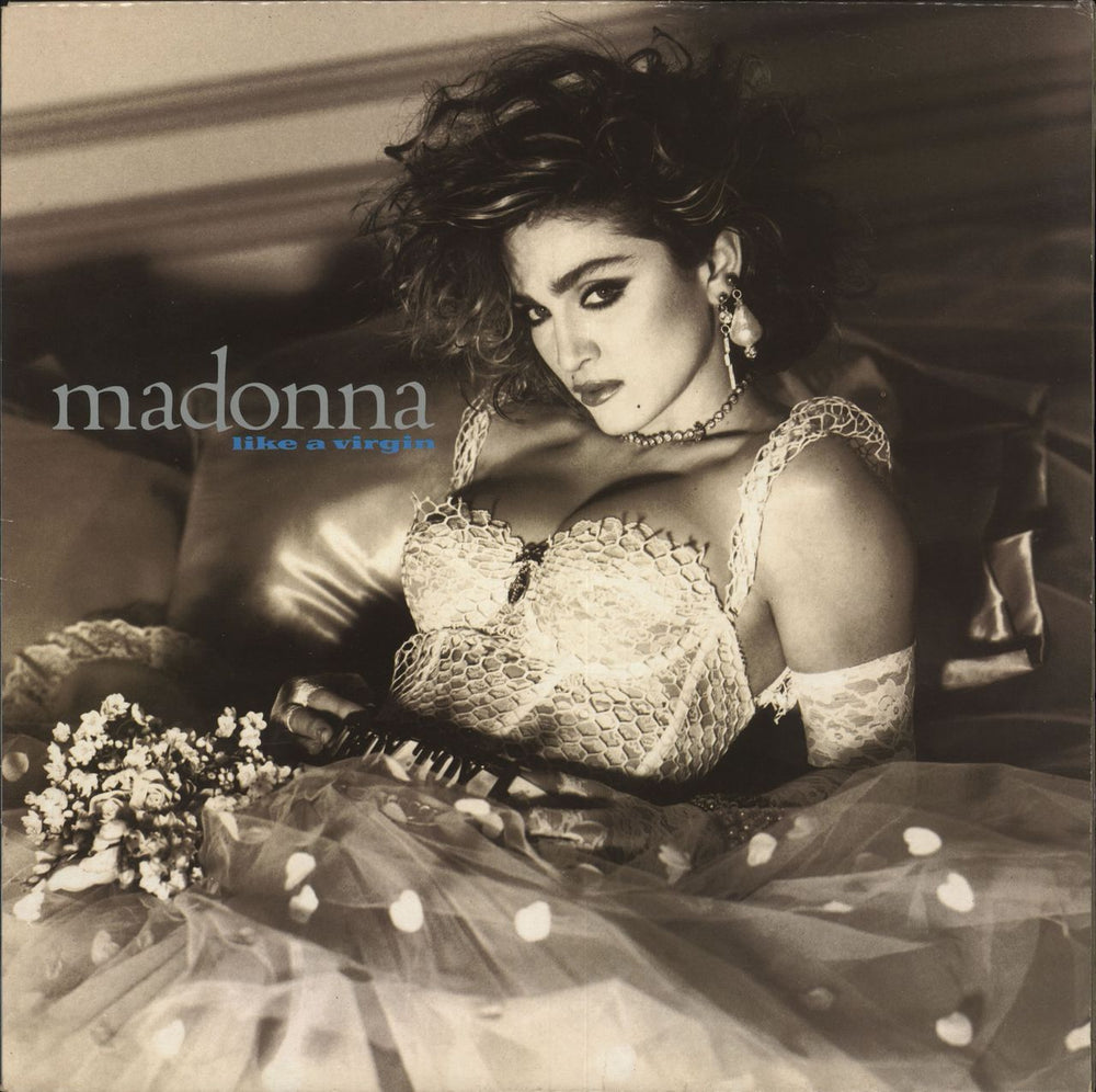 Madonna Like A Virgin - UK UK vinyl LP album (LP record) WX20