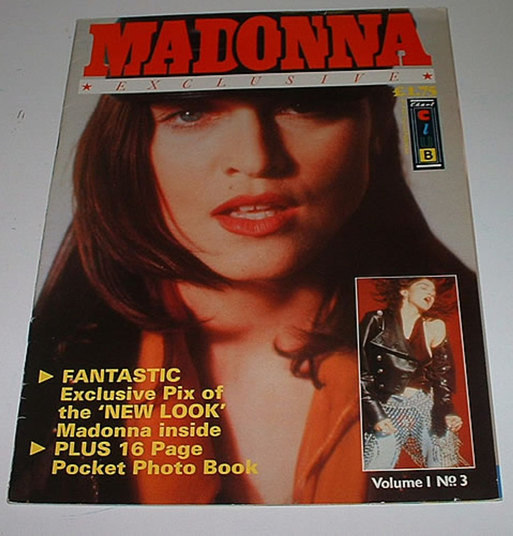 Madonna Madonna Exclusive UK magazine VOLUME 1 NO 3