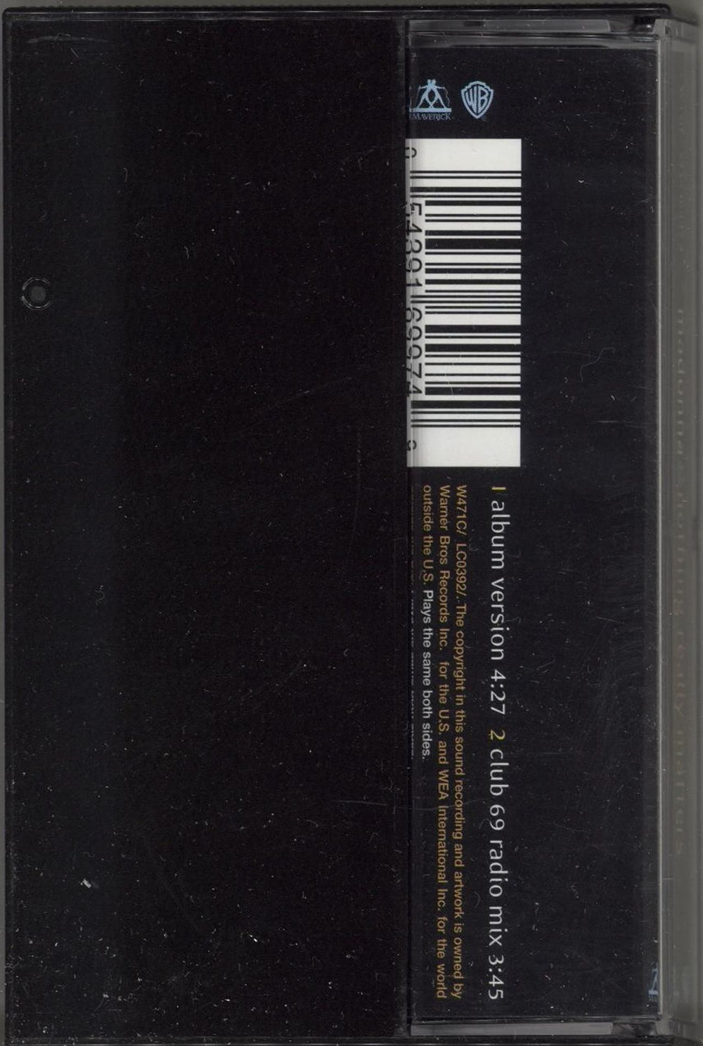 Madonna Nothing Really Matters UK cassette single MADCSNO132051