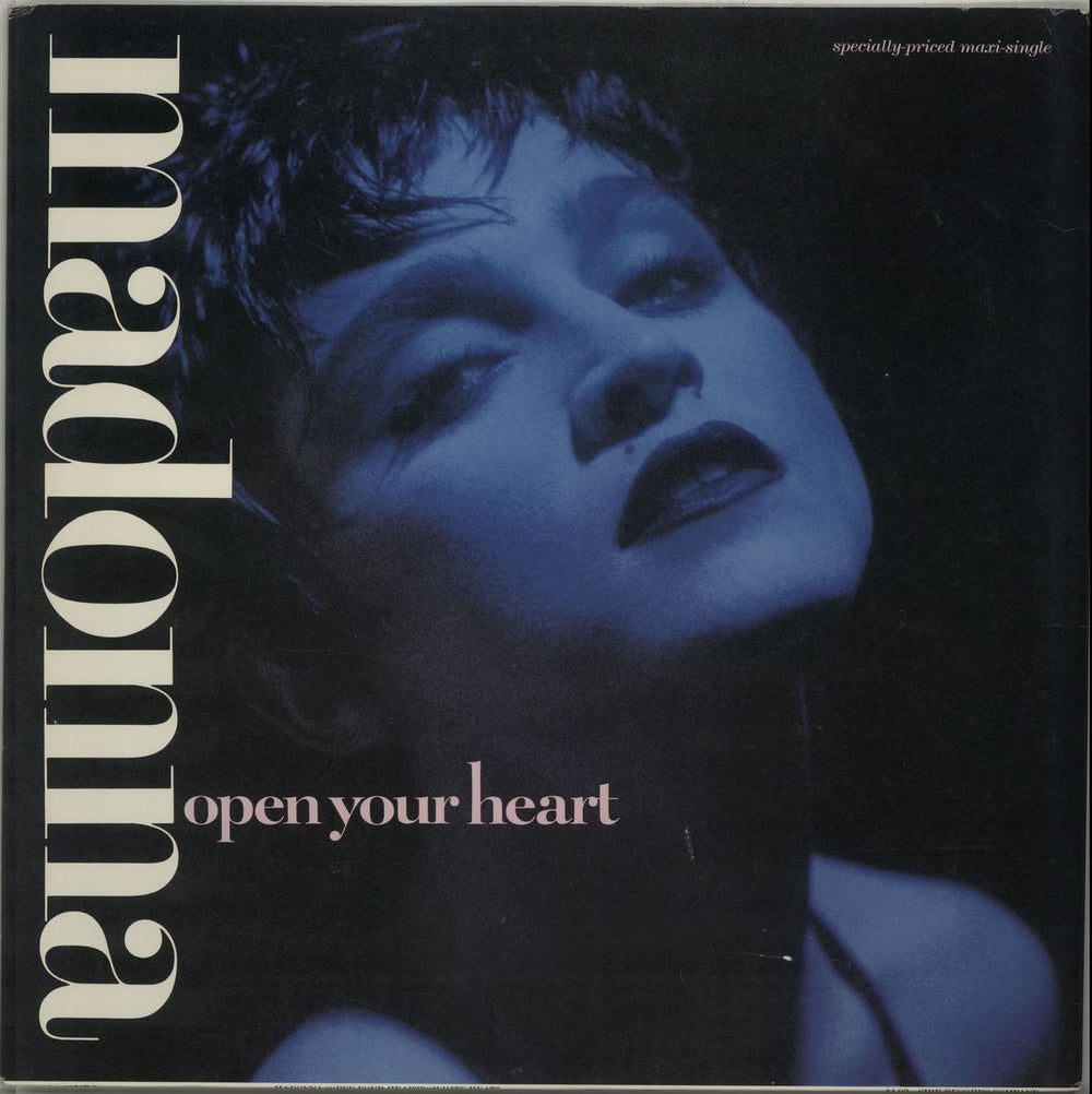 Madonna Open Your Heart US 12" vinyl single (12 inch record / Maxi-single) 20597