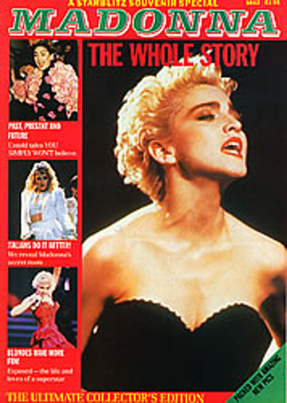 Madonna The Whole Story - Starblitz Special UK magazine SB62