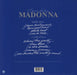 Madonna True Blue - 180gm Clear Vinyl + Poster UK vinyl LP album (LP record) 603497849321