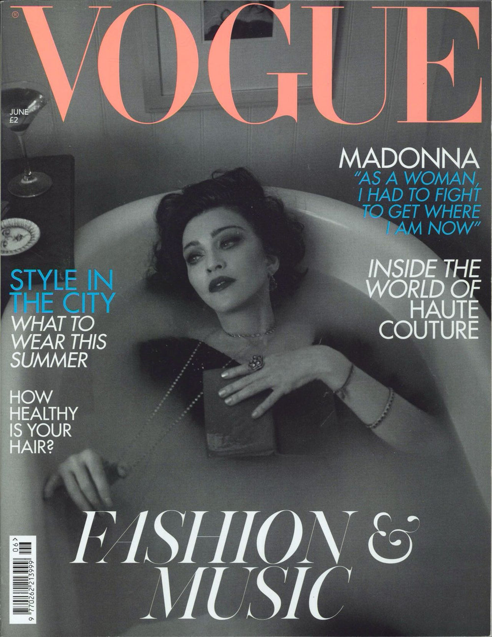 Madonna Vogue US magazine JUNE 2019