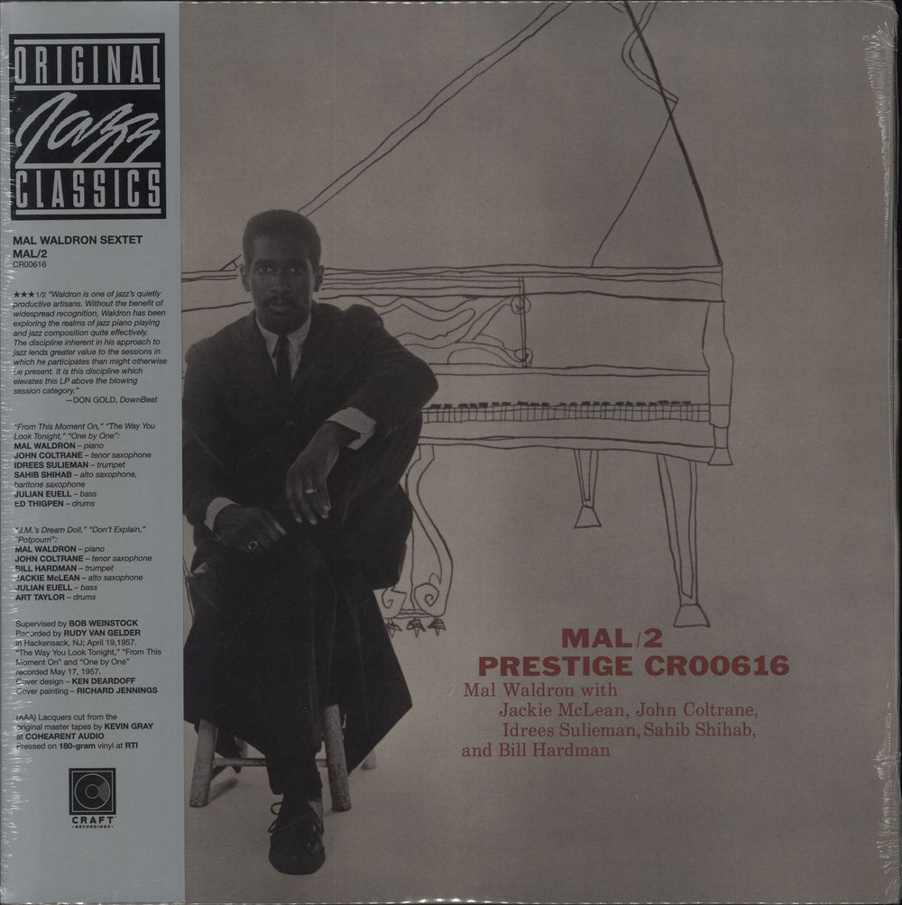 Mal Waldron Mal-2 - 180g - Sealed UK vinyl LP album (LP record) CR00616