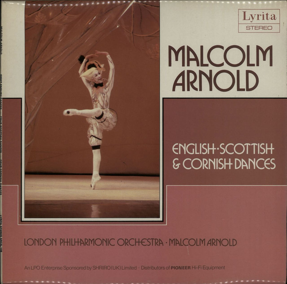 Malcolm Arnold English, Scottish & Cornish Dances UK vinyl LP album (LP record) SRCS.109