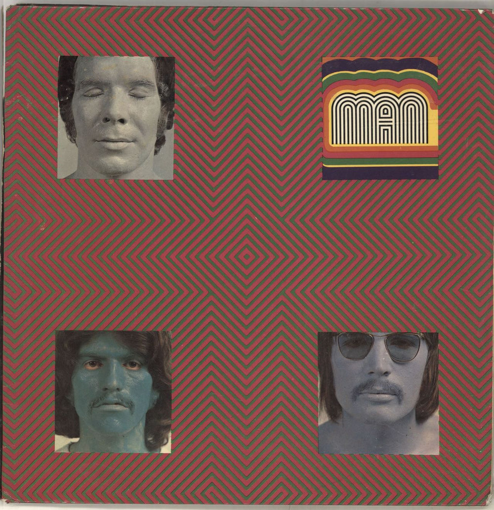 Man 2 Ozs. Of Plastic With A Hole In The Middle - VG UK vinyl LP album (LP record)