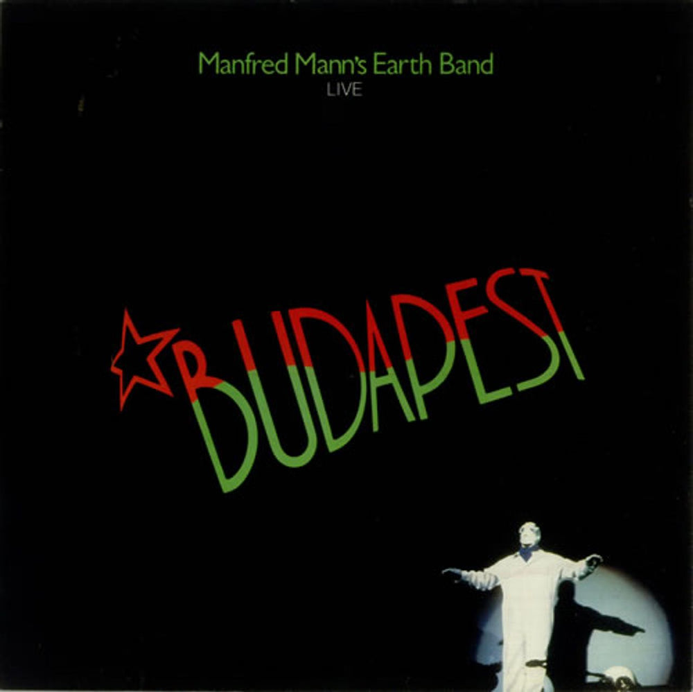 Manfred Mann's Earth Band Budapest Live UK vinyl LP album (LP record) BRON550