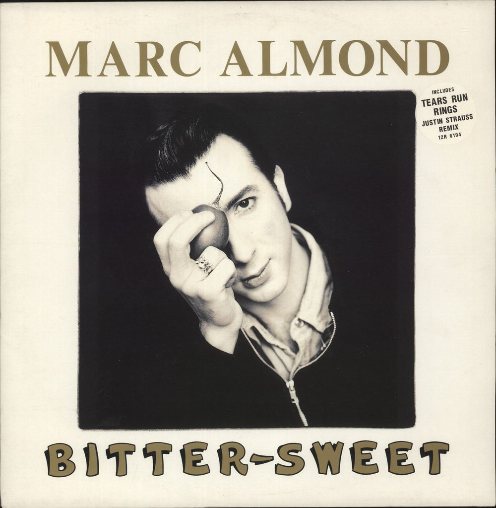 Marc Almond Bitter-sweet - Hype Sticker UK 12" vinyl single (12 inch record / Maxi-single) 12R6194