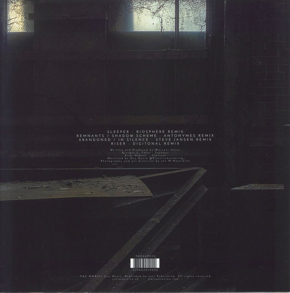 Marconi Union Ghost Stations Remixes - RSD17 UK 12" vinyl single (12 inch record / Maxi-single) 677603012022