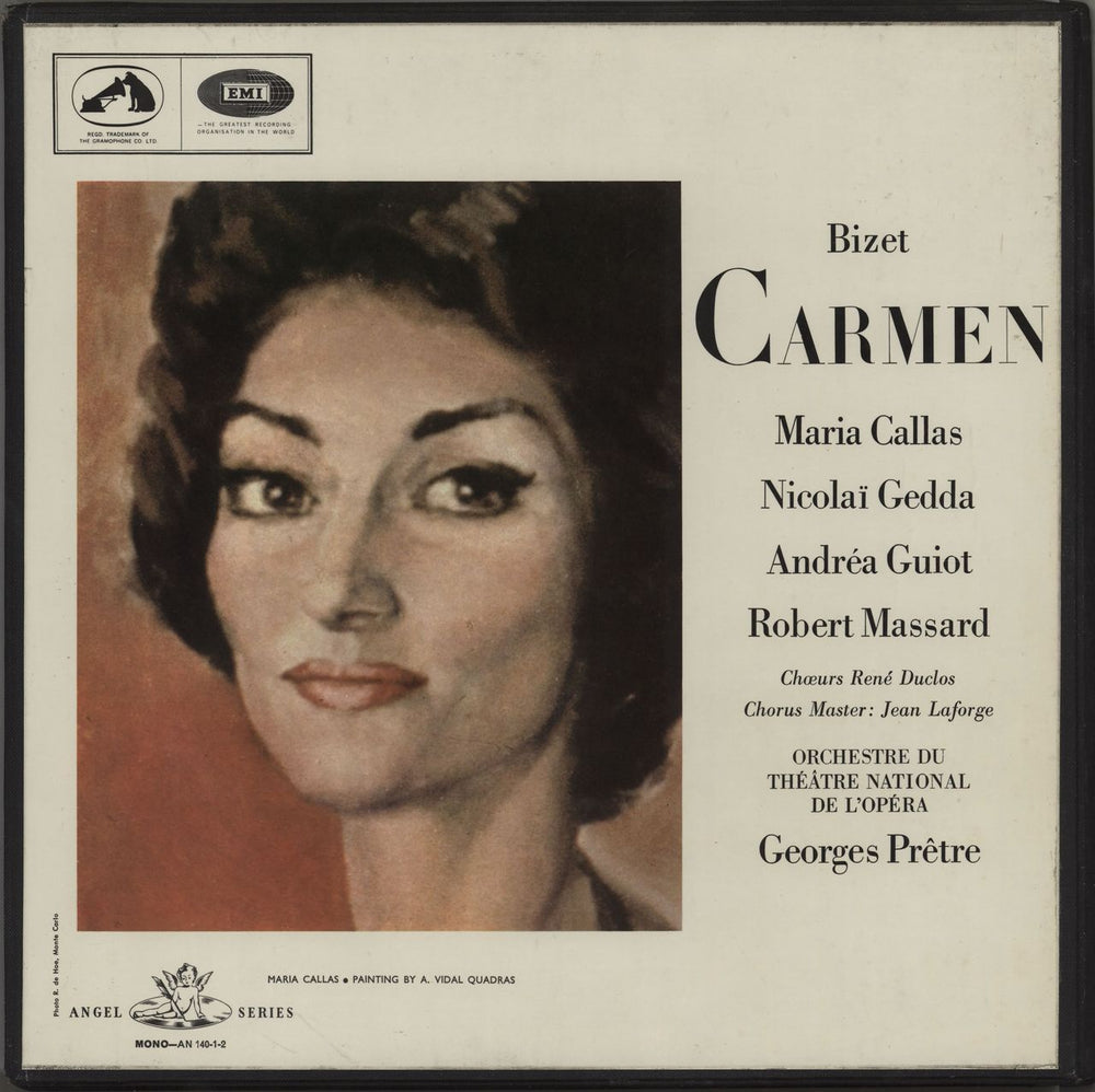 Maria Callas Carmen UK box set AN140-2