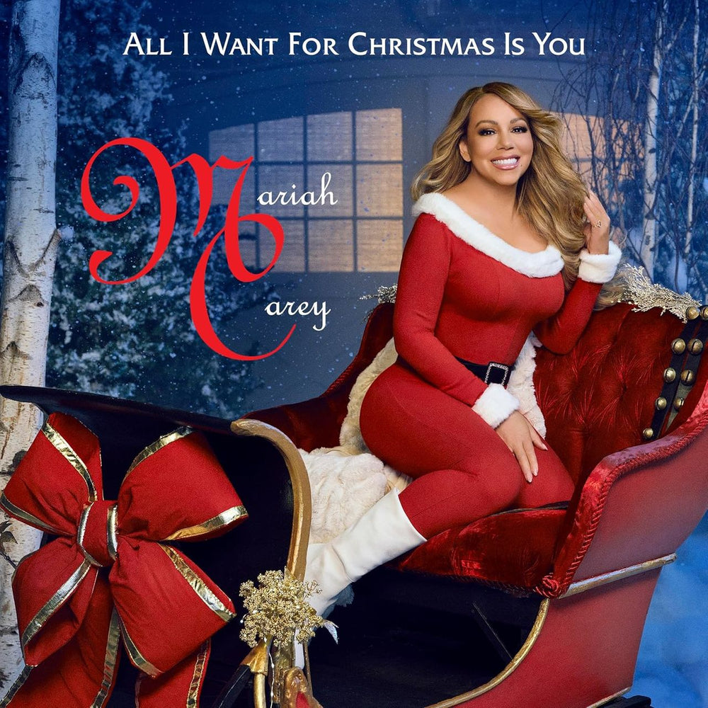 Mariah Carey All I Want For Christmas Is You + 6 Bonus Songs - Black Vinyl - Sealed UK 12" vinyl single (12 inch record / Maxi-single) CRY12AL851944