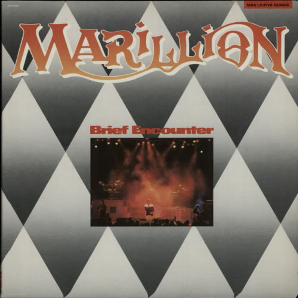 Marillion Brief Encounter US vinyl LP album (LP record) MLP-15023