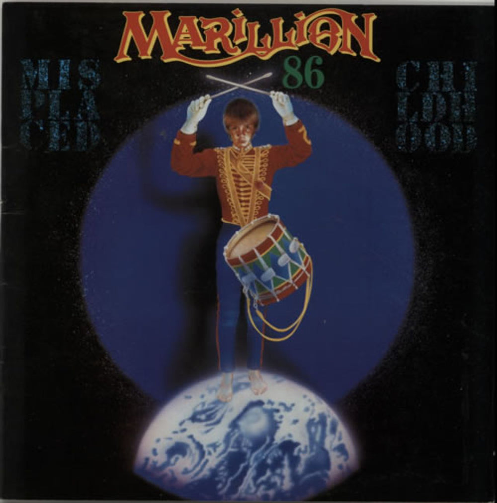 Marillion Misplaced Childhood '86 UK tour programme TOUR PROGRAMME