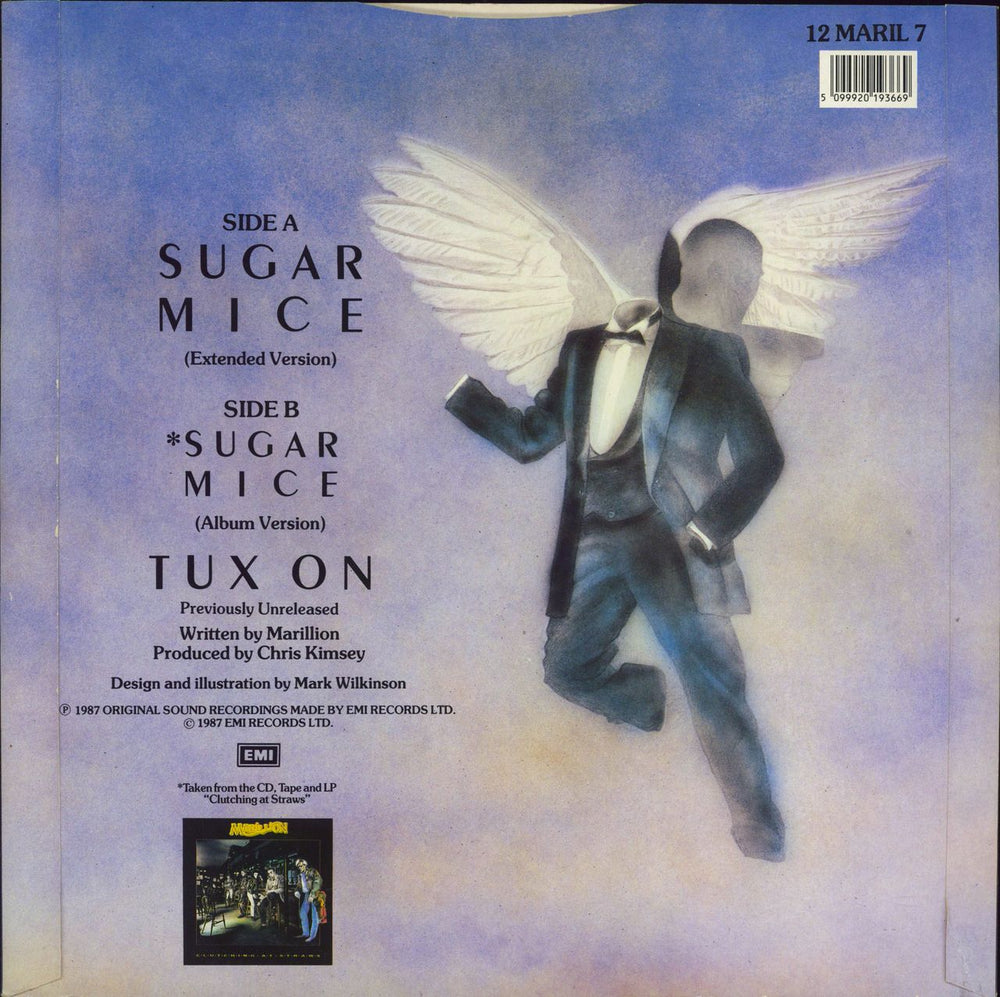 Marillion Sugar Mice UK 12" vinyl single (12 inch record / Maxi-single) 5099920193669