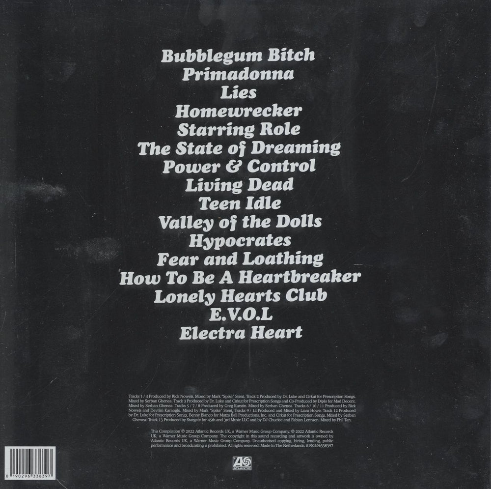 Marina & The Diamonds Electra Heart (Platinum Blonde Edition) - Magenta Vinyl UK 2-LP vinyl record set (Double LP Album) 190296338397