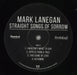 Mark Lanegan Straight Songs Of Sorrow - 180gm UK 2-LP vinyl record set (Double LP Album) KGN2LST865048