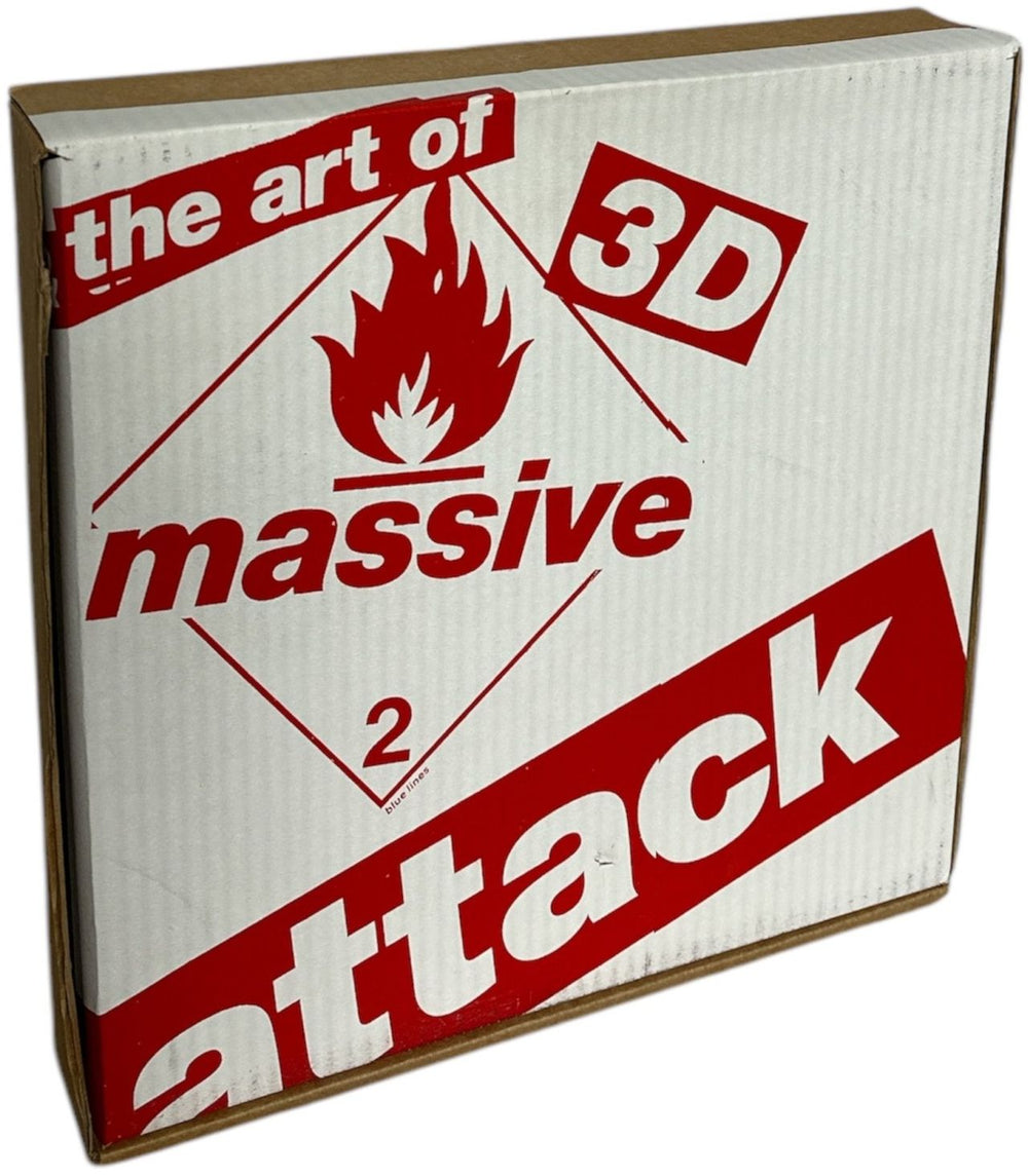 Massive Attack 3D And The Art Of Massive Attack - Autographed UK Vinyl Box Set VF 093