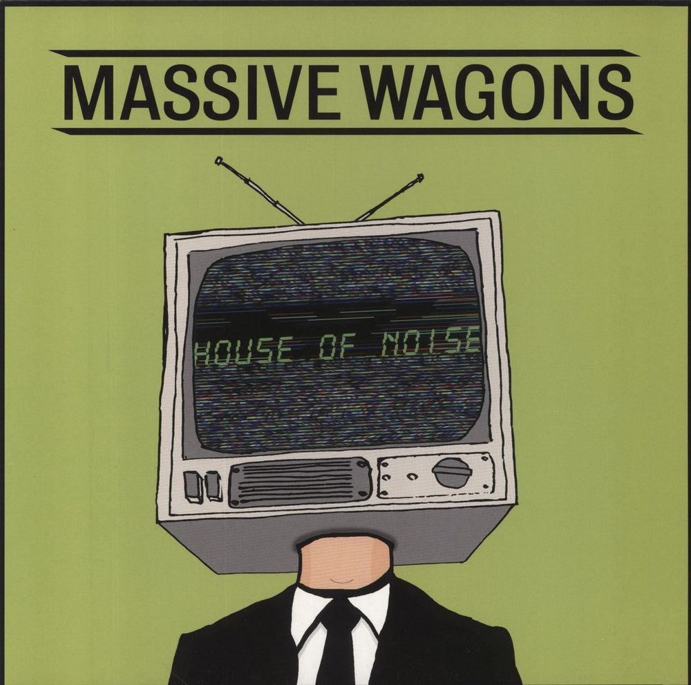 Massive Wagons House Of Noise UK vinyl LP album (LP record) MOSH635LP