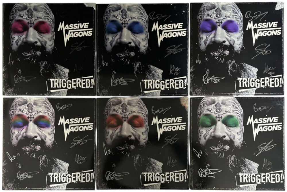 Massive Wagons Triggered! - Toy Box Edition - Autographed UK box set 3C9BXTR877436