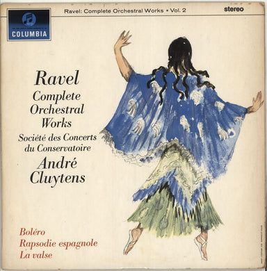 Maurice Ravel Complete Orchestral Works Vol. 2 - 2nd UK vinyl LP album (LP record) SAX2477