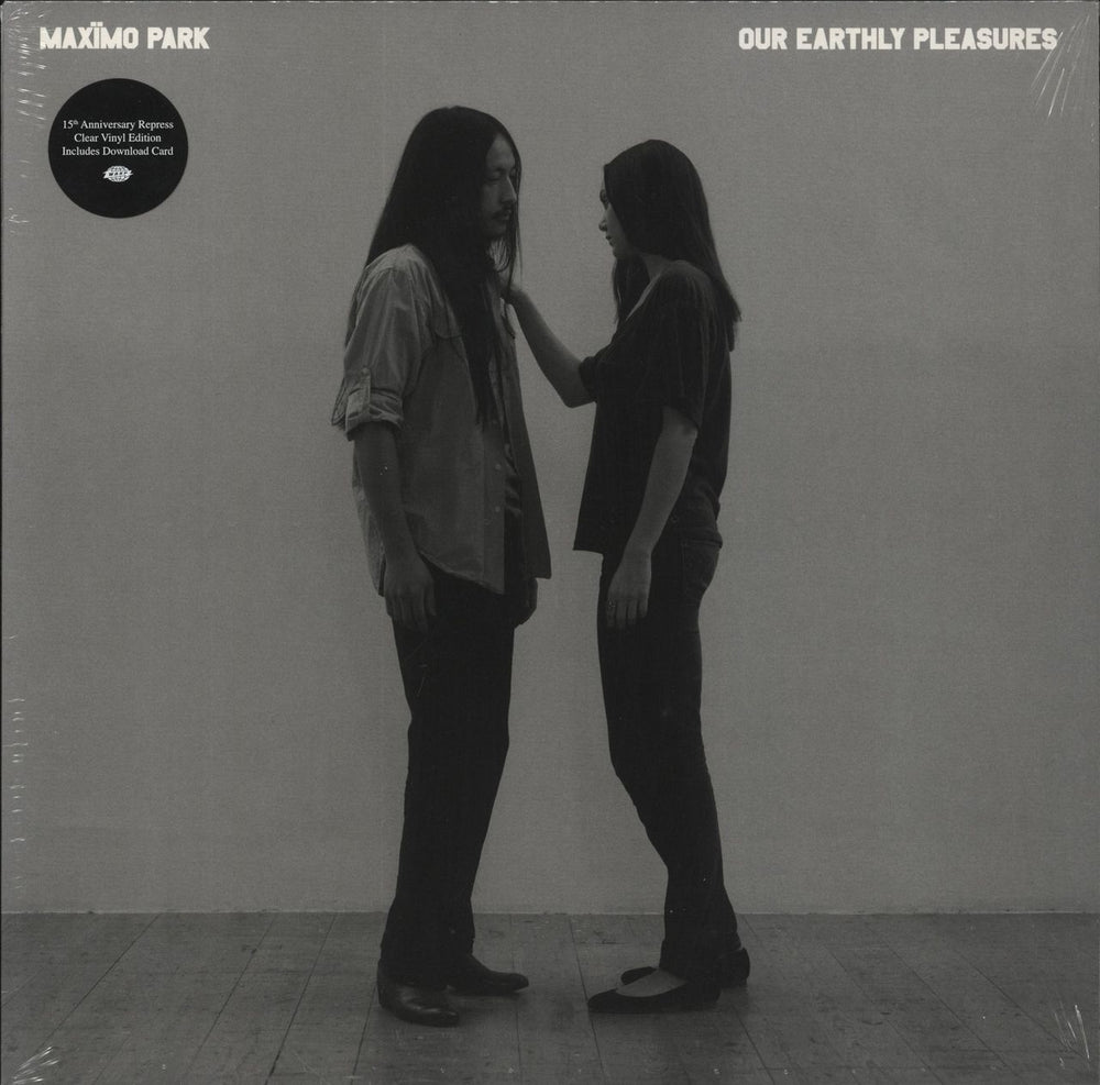 Maximo Park Our Earthly Pleasures - Clear Vinyl - Sealed UK vinyl LP album (LP record) WARPLP155R