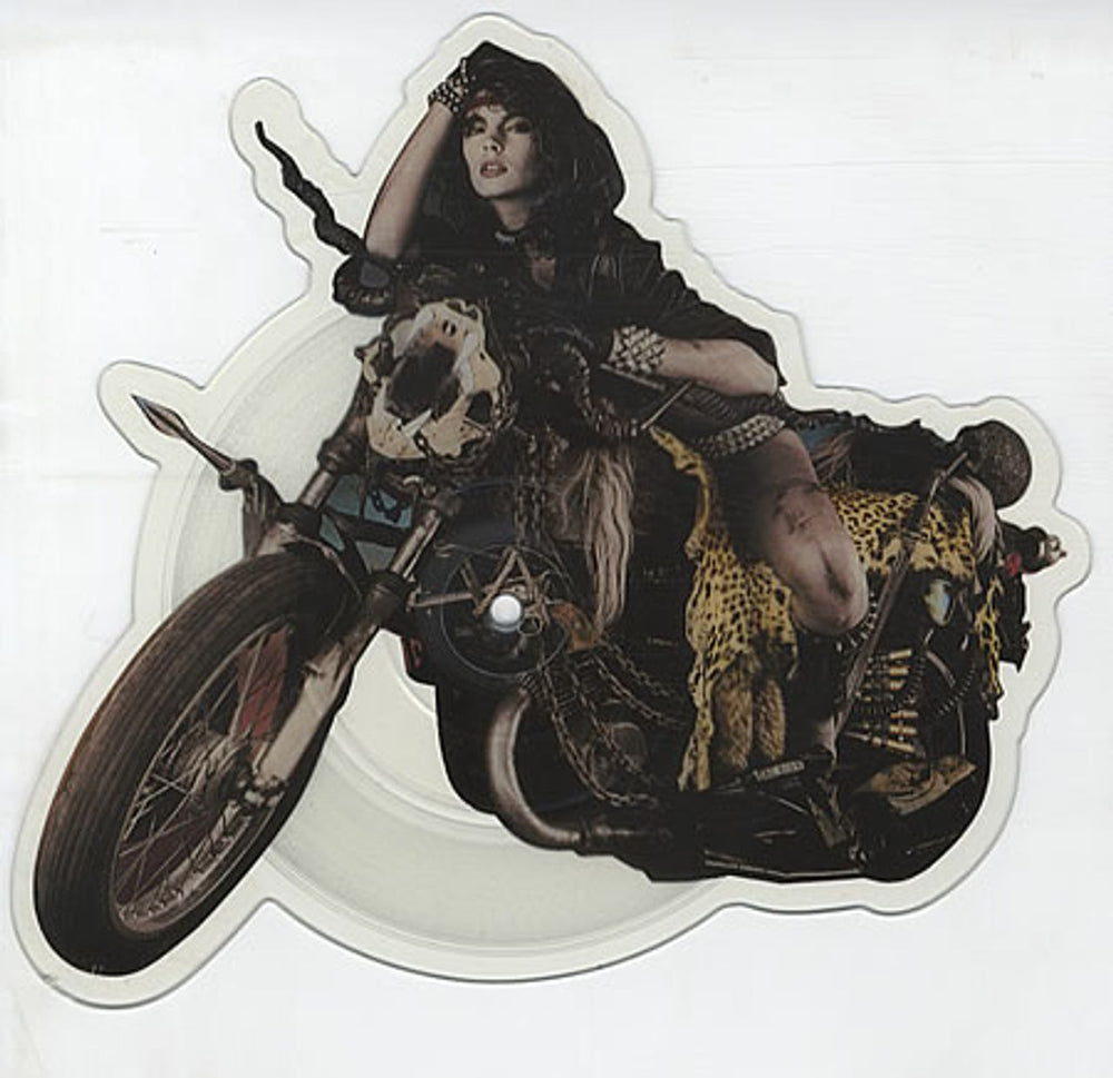 Meat Loaf Nowhere Fast UK shaped picture disc (picture disc vinyl record) ARISD600