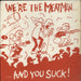 Meatmen We're The Meatmen And You Suck - Red Sleeve US vinyl LP album (LP record) TGRLP001