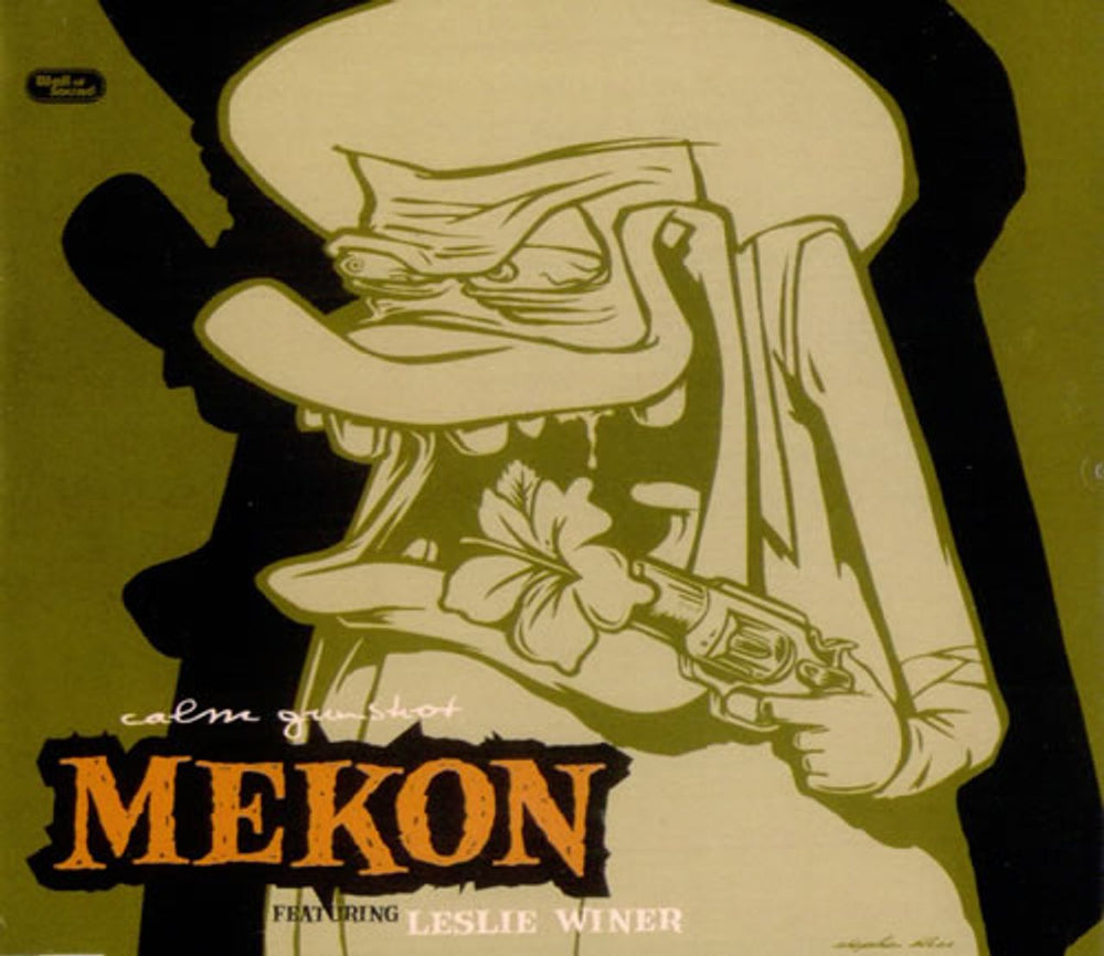 Mekon Calm Gunshot UK CD single (CD5 / 5") WALLD062