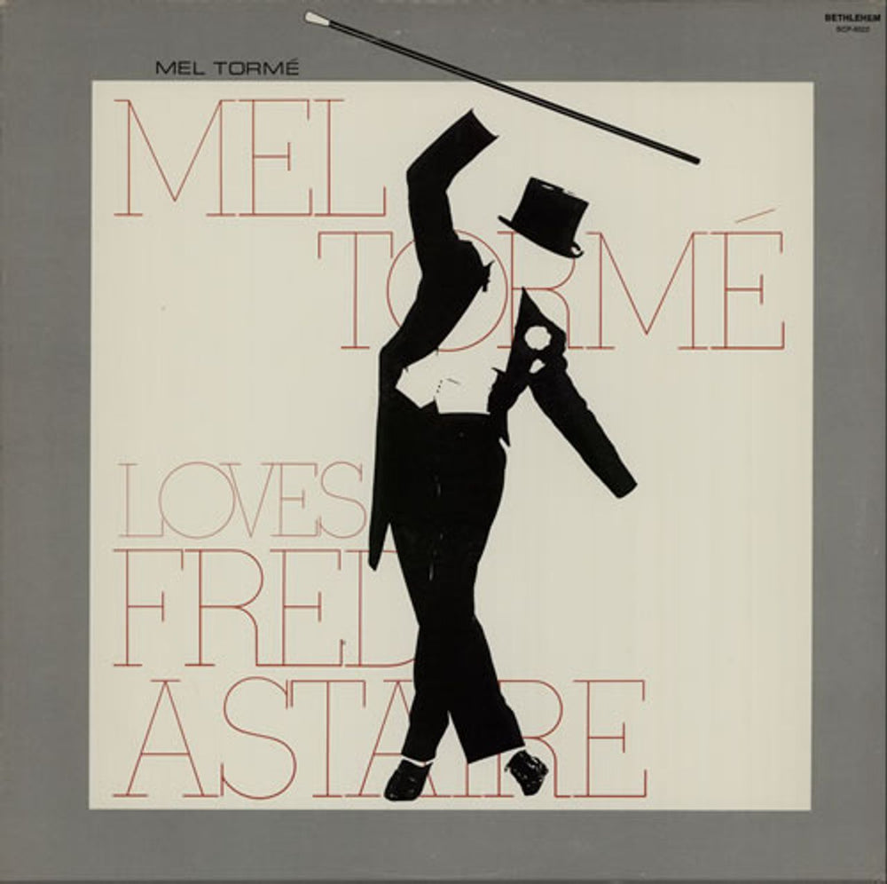 Mel Tormé Loves Fred Astaire US vinyl LP album (LP record) BCP-6022