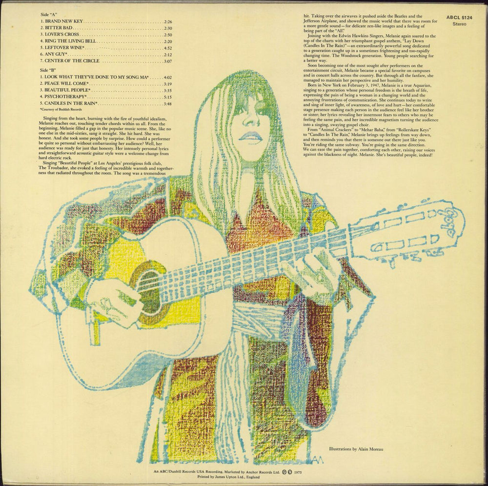 Melanie From The Beginning - 12 Great Performances UK vinyl LP album (LP record)