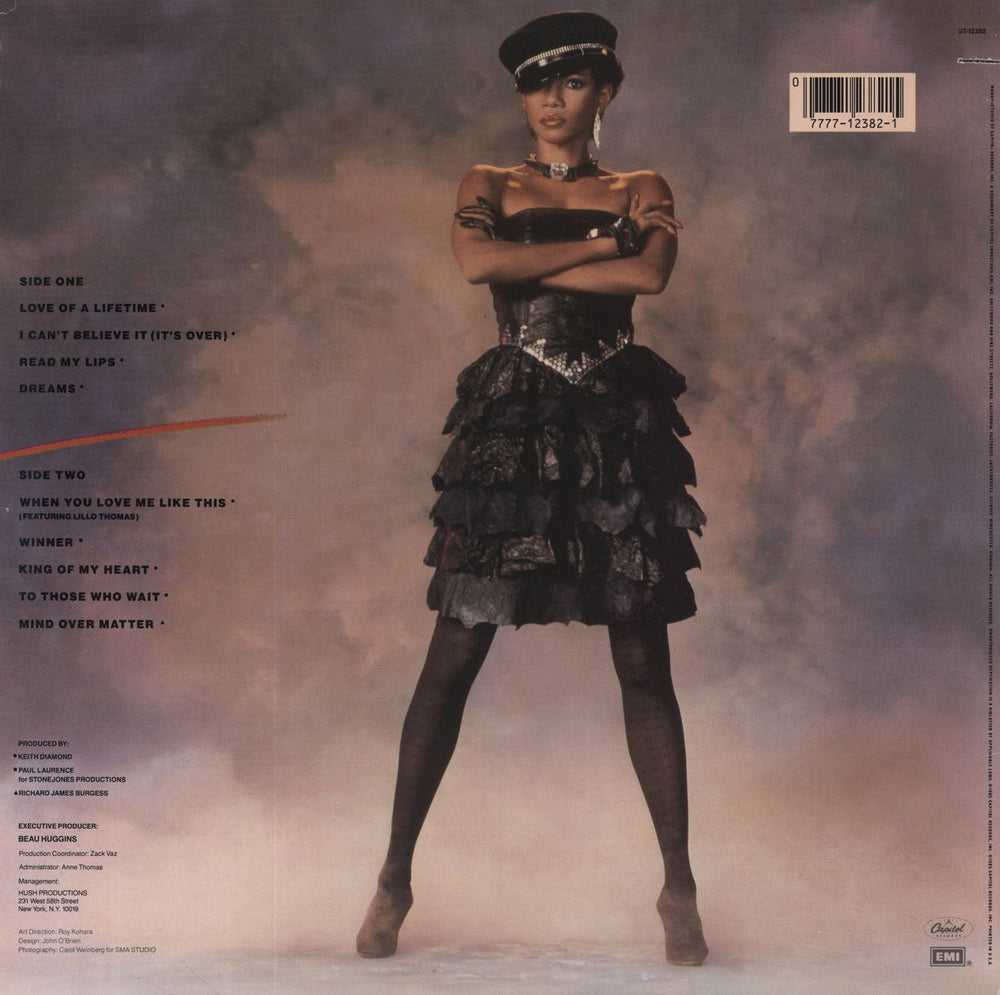 Melba Moore Read My Lips German vinyl LP album (LP record) 077771238215