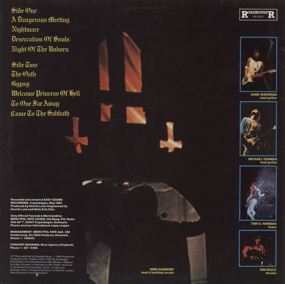 Mercyful Fate Don't Break The Oath Dutch vinyl LP album (LP record)