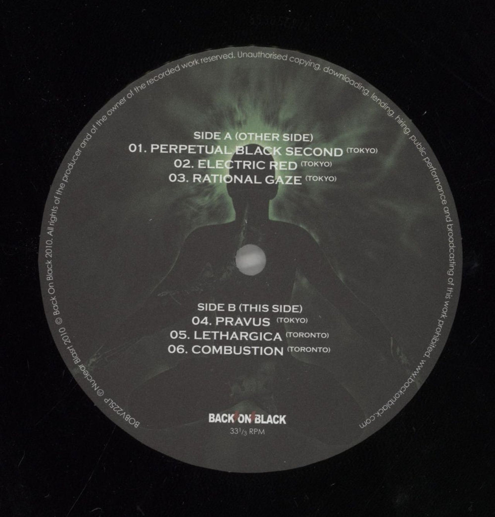 Meshuggah Alive - Black Vinyl and White Vinyl UK 2-LP vinyl record set (Double LP Album) QLX2LAL861115