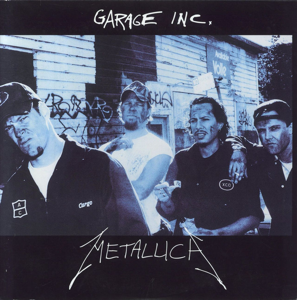 Metallica Garage Inc. US 3-LP vinyl record set (Triple LP Album) BLCKND013-1