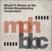 Micah P. Hinson Micah P. Hinson At The British Broadcasting Corporation UK vinyl LP album (LP record) FTH310LP