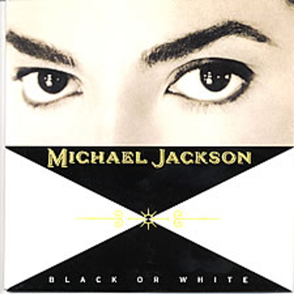 Michael Jackson Black Or White UK 7" vinyl single (7 inch record / 45) 6575987