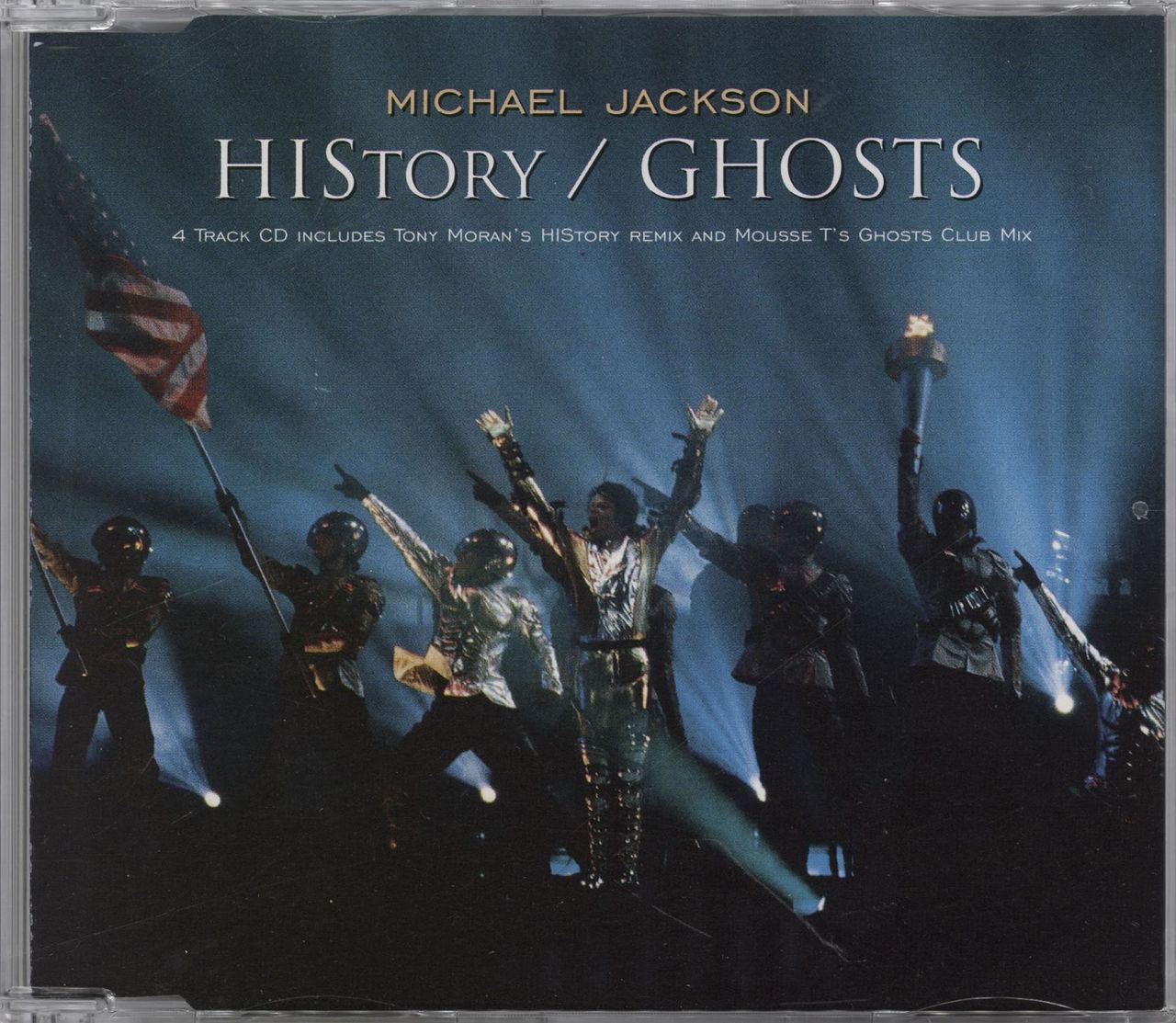 Michael Jackson History / Ghosts UK CD single (CD5 / 5") 6647962