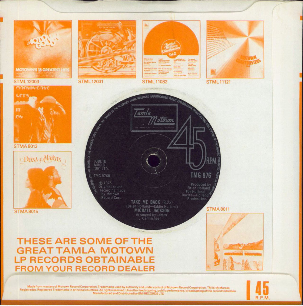 Michael Jackson One Day In Your Life - Solid UK 7" vinyl single (7 inch record / 45) M-J07ON808330