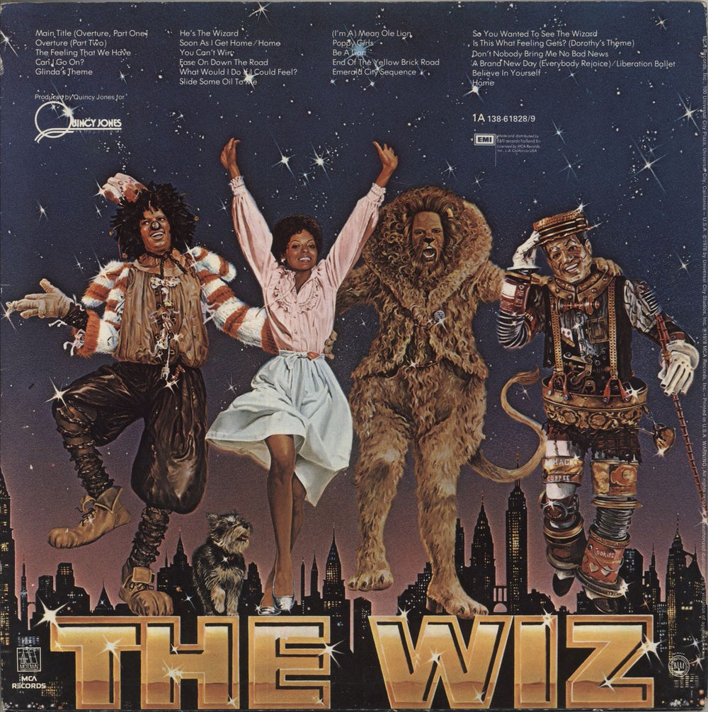 Michael Jackson The Wiz - VG US 2-LP vinyl record set (Double LP Album)