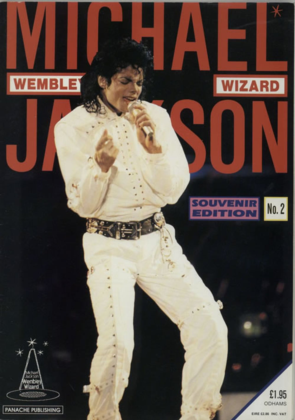 Michael Jackson Wembley Wizard No. 2 UK magazine