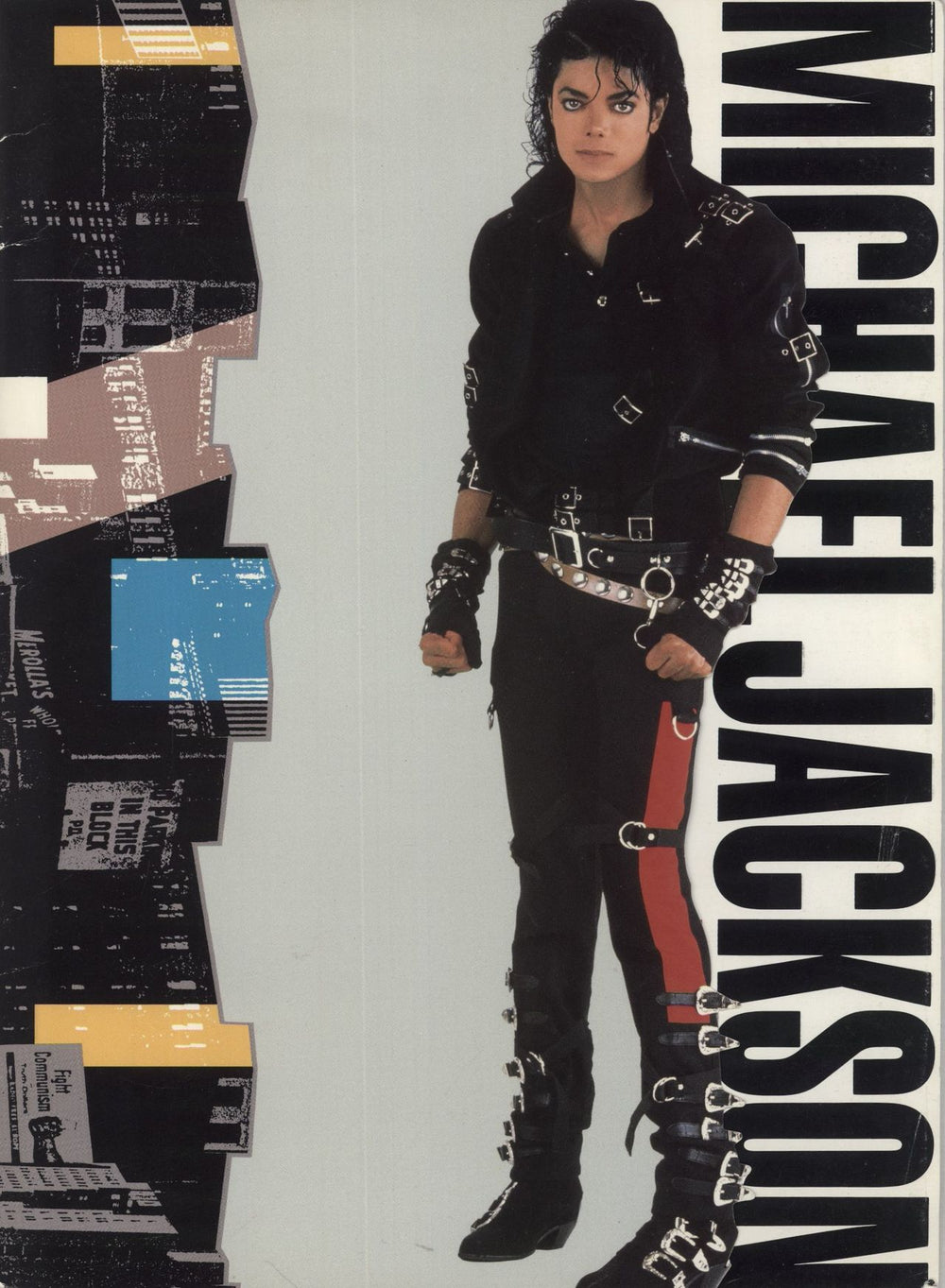 Michael Jackson World Tour 1988 UK tour programme TOUR PROGRAM