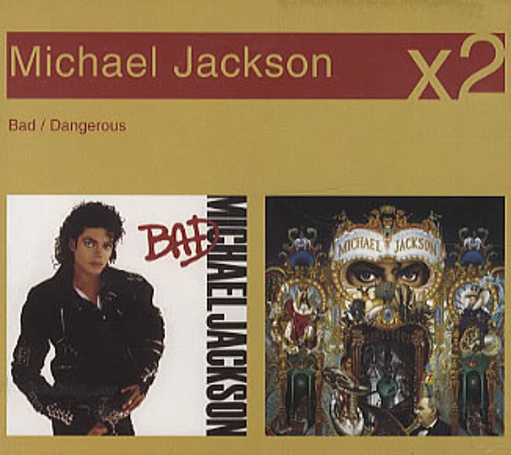 Michael Jackson x2 Australian 2 CD album set (Double CD) 5175552000