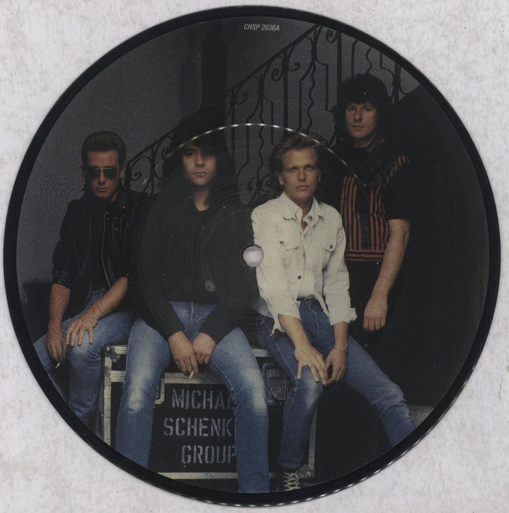 Michael Schenker Group Dancer UK 7" vinyl picture disc (7 inch picture disc single) CHSP2636