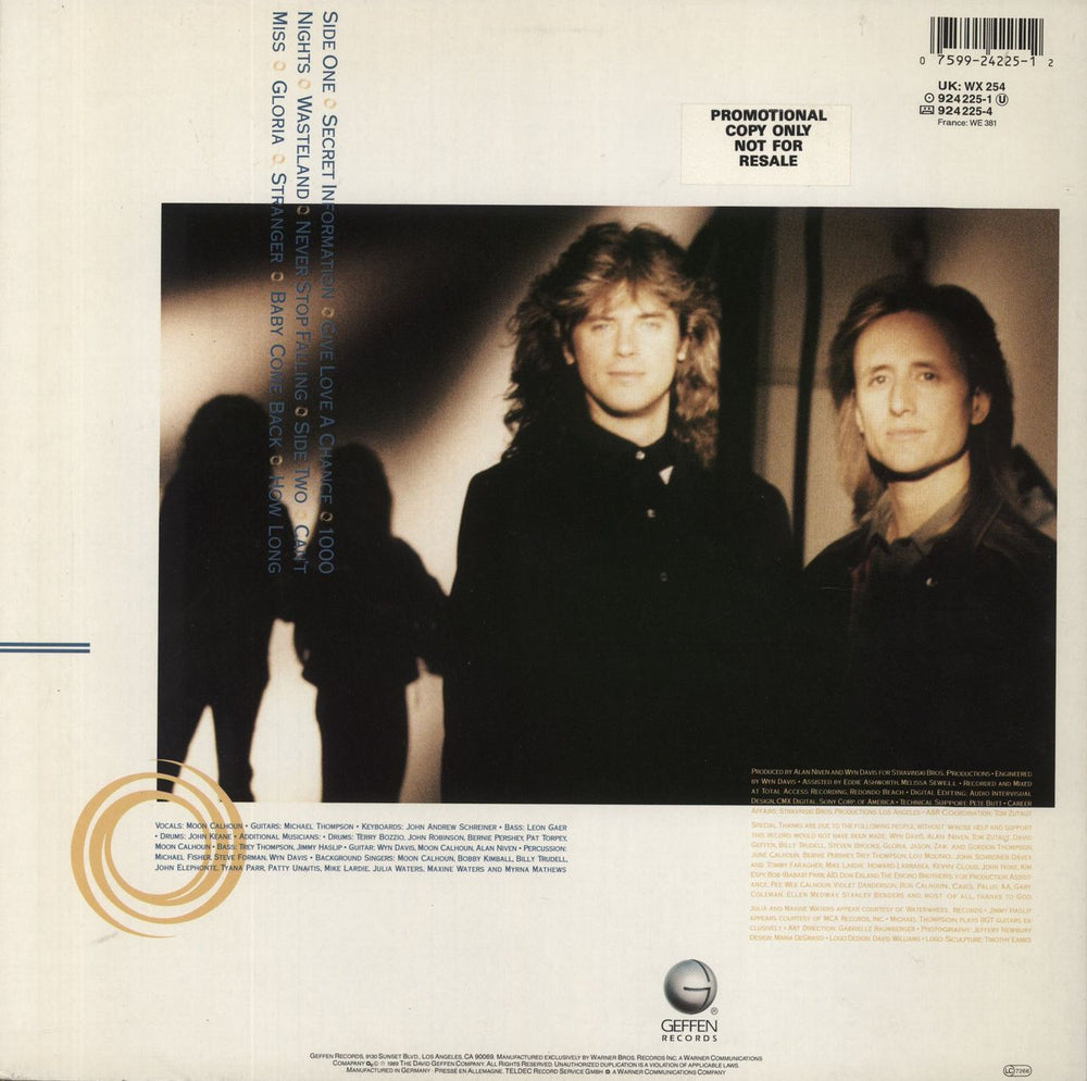 Michael Thompson Band  How Long UK vinyl LP album (LP record)