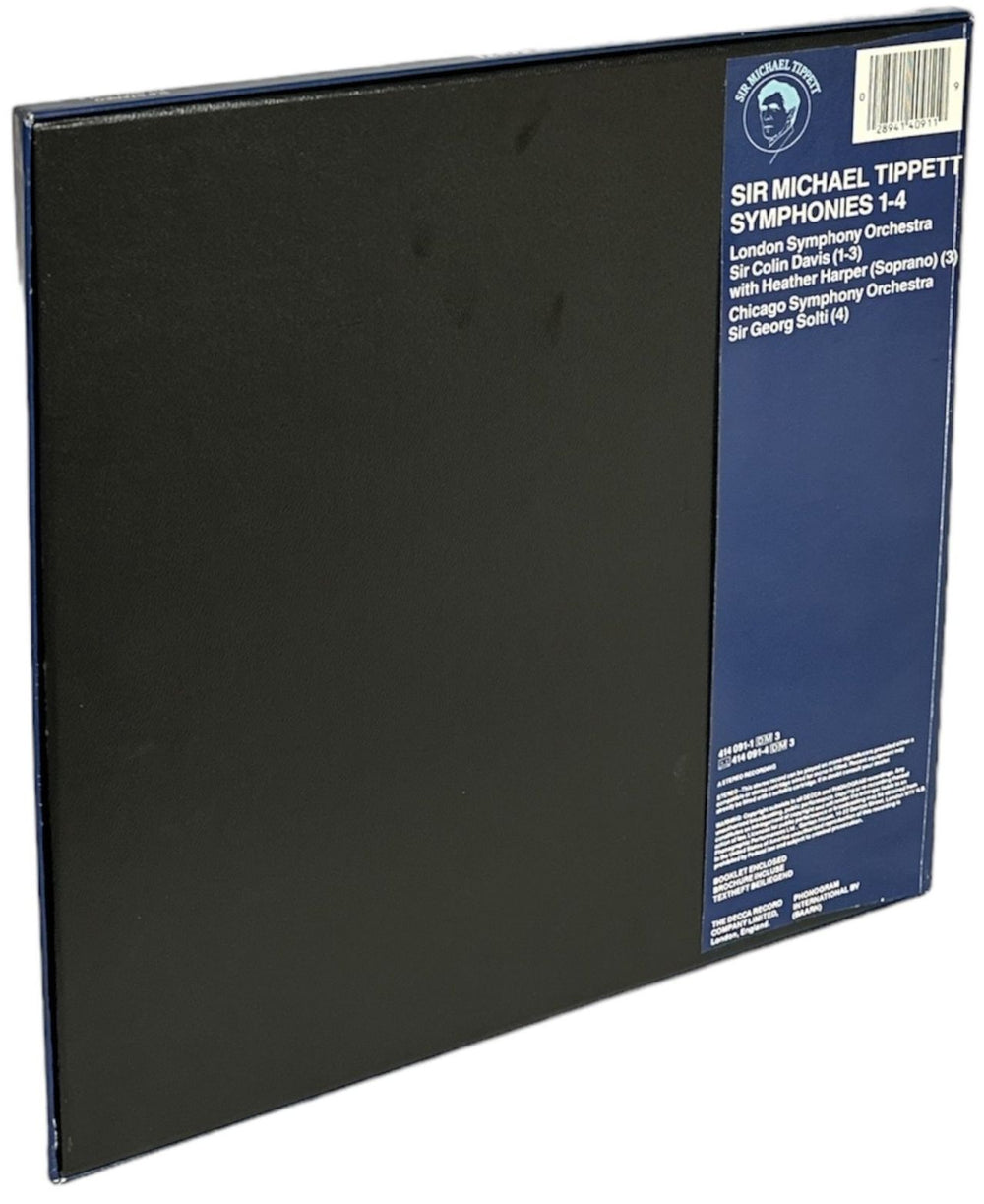 Michael Tippett Tippett: The Four Symphonies UK Vinyl Box Set